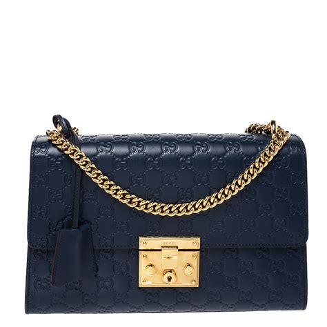 buy gucci oval shaped navy blue purse|gucci blue canvas bag.